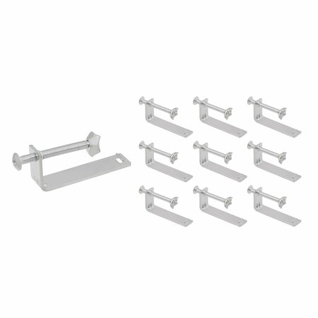 RUVATI Extra Long Extended Mounting Clips for Drop-in Topmount Sinks RVA11049